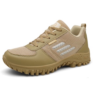 Size 38-46 Men's Outdoor Low Tops Hiking Shoes Casual Breathable Mesh Walking Shoes