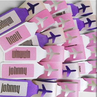 Personalized Luggage tags (actual photos) with FREE NAME (1)