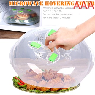 Microwave Plate Cover Hover Magnetic Function with Steam Vent Prevent Splatter Cover