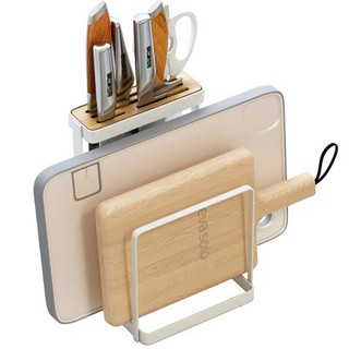 がごPingzhi kitchen countertop knife holder plate rack integrated cutting board kitchen knife storage