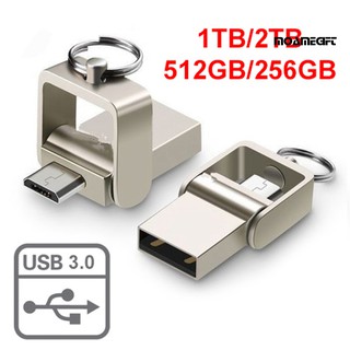 MOAME→Swivel 1/2TB 256/512G Micro USB 3.0 Flash Drive Memory Thumb Stick OTG U Disk