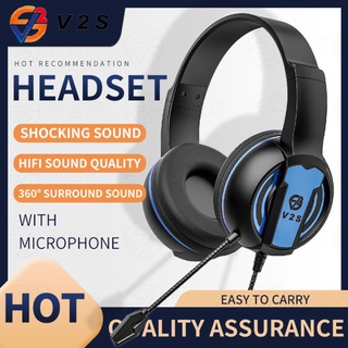 Headset Headphones Gaming Headphone Wired Headphone With Microphone Wired Earphone Stereo Sound