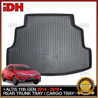 Toyota Corolla Altis 11th Generation 2014-2021 Cargo Liner Trunk Tray incl 2015 2016 2017 2018 2019