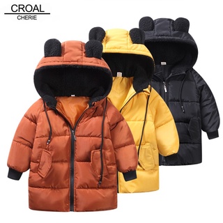 CROAL CHERIE Girls Jackets Kids Boys Coat Children Winter Outerwear & Coats Casual Baby Girls Clothe