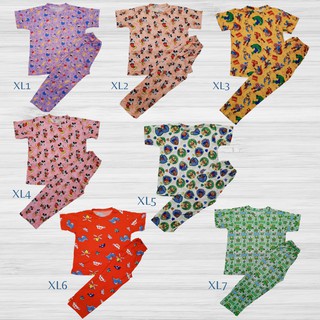 XL Tshirt Pajama Terno for TEENS (11-13 y.o)