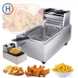 HEKKAW Professional-Style Electric Deep Fryer EH-81 Electric Fryer (1)