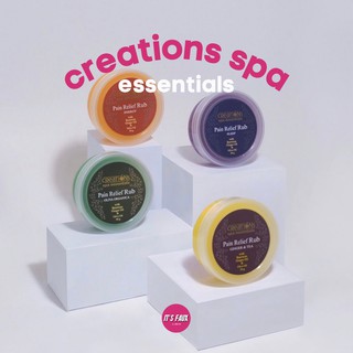 Creations Spa Essentials Pain Relief Rub - AUTHENTIC