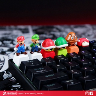 Mario Luigi Keycaps - Mario Bros Nintendo Switch Mechanical Keyboard