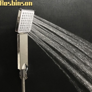 【Robinson】Two-way faucet telephone shower set, hand-held bathroom square shower with two-way faucet