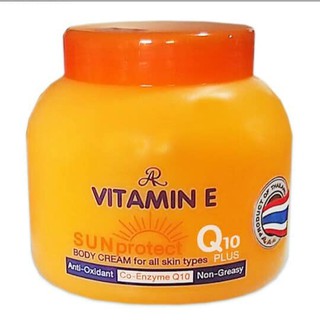 Authentic AR Vitamin E Sun Protect Q10 Plus Body Cream 500ml