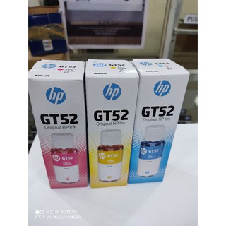 HP GT53-black & GT52 (C,M,Y)
