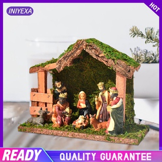 Holy Family Nativity Figurine Christ Easter Nativity Scene Set Religious Christmas Sculpture Home Decor (3)