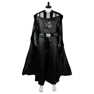 [High-end custom]Movie Darth Cosplay Vader Costume Black Uniform Suit Jumpsuit Halloween Christmas C