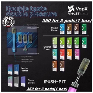 VapX YK6 Pod Tank Compatible with RELX INFINITY (3Pods/ Pack) (1)