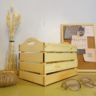 Wooden Crate L 5.2" x W 7.5" x H 7"