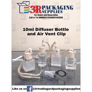 Mega Sale❗Car Diffuser Empty Bottle with Lace and Air Vent Clip