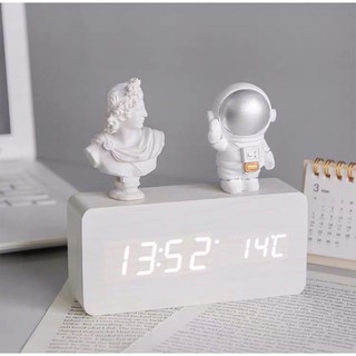 Vintage Minimalist Digital Large Clock electronic Alarm clock (1)