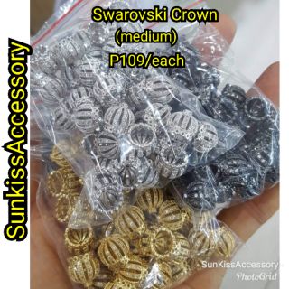 Swarovski Silver/Gold spacer (1)