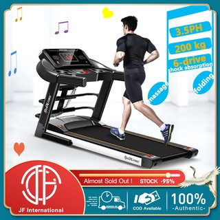 3.5HP mute multifunctional gym treadmill home foldable treadmill mp3 function treadmill