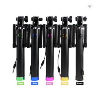 Universal Wired Selfie Stick Tripod Monopod for mobile phone
