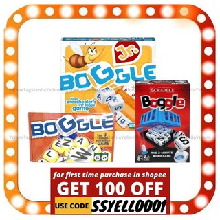 ⚡Boggle Word Game Factory Word Game , Boggle Junior, Boggle Scrabble Word Game⚡