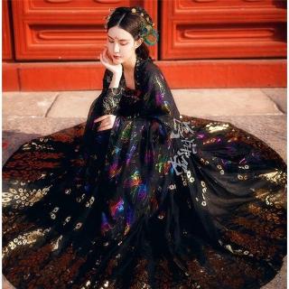 Chinese Han Clothing Female Rong Jihua Married Traditional Hanfu Female High Waist Qi Chest Skirt La