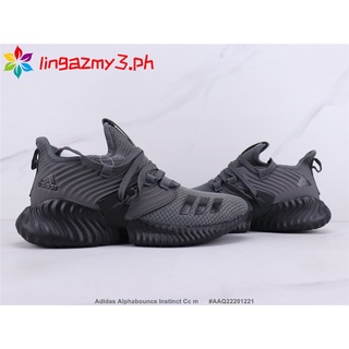 Ready Stock Adidas Alphabounce Instinct Cc M Men's Running Shoes Non-slip Wear-resistant Sports Shoes Size: 39-44