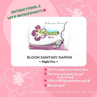 Bloom Sanitary Napkins - Night Use