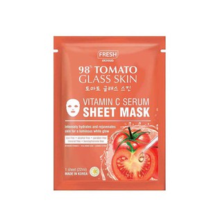Fresh Tomato Glass Skin Serum Sheet Mask (2)