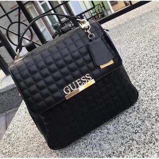 Guess Matrix Quilted Backpack