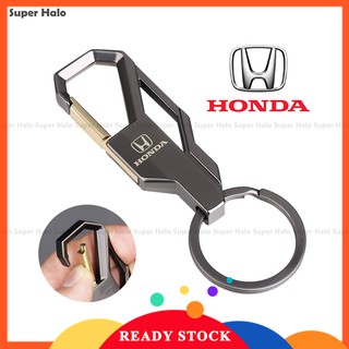 Honda New Car Logo keychain Motorcycle Car Keychain Creative Alloy Metal Keyring Keychain