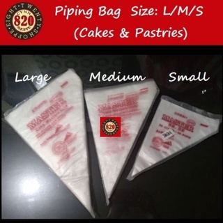 【Spot goods】﹊♨Small 10 pcs. - Piping Bag / Pastry Bag / Frosting Icing for Cakes & Cupcakes