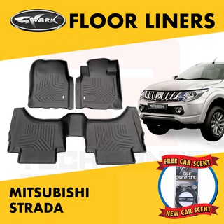 Shark Floorliner Mitsubishi Strada/Triton 2016-2021 / Car Matting / Deep Dish Matting