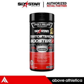 Six Star 6-Star Testosterone Booster 60 Caplets - Extreme Strength, Enhances Training Performance
