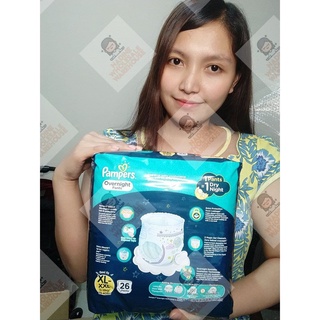 ☄◇❄⭐cheapest in shopee + ship immediately⭐ Pampers Overnight XL to XXL 26s