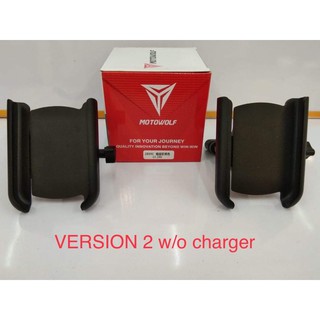 【Ready Stock】✖motowolf cp holder ORIGINAL MOTOWOLF version 2 without charger BLACK
