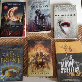 Pre-loved Young Adult Books - Red Pyramid, Assassin's Creed, In the Afterlight