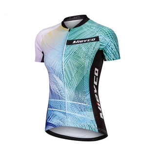 MIEYCO Women Short Sleeve Ropa Ciclismo MTB Bicycle Maillot Outdoor Bike Shirt Cycle Clothing Racing Wear