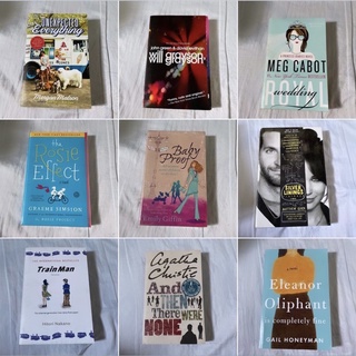 BOOK SALE! PRELOVED BOOKS - Morgan Matson, John Green, Meg Cabot, Agatha Christie, Train Man