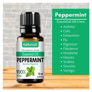 PEPPERMINT 100% Pure Essential Oil 10 ml