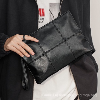 New Street Trend Plaid Clutch File Bag Korean Men 'S Bag Fashion Clutch Business Casual Envelope Bag HMLj