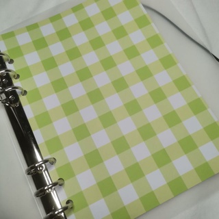 Gingham A5 Binder Refill/Divider (by thescribblesph) (6)