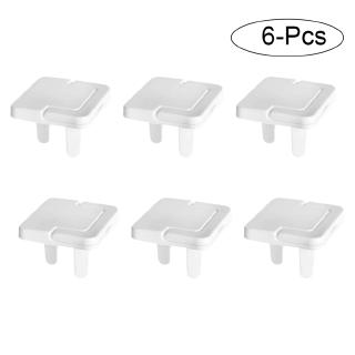BY 6 Pcs Power Socket Electrical Outlet Kids Child Safety Guard Protection Anti Electric Shock Plugs Protector