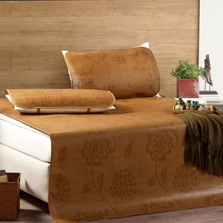 ZJ□Natural Bamboo Mat Mattresses Summer Sleeping Rattan Cooling Bed Cover (2)