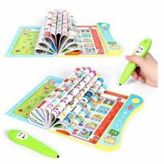 Y-book Smart baby talking english baby book and pen (5)