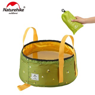 NatureHike Portable Folding Water Bucket Outdoor Travel Wash Basin