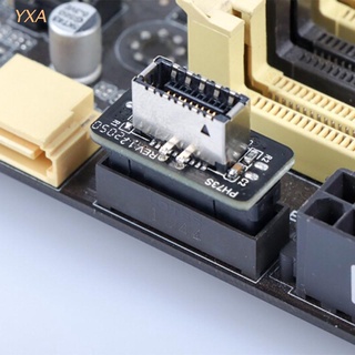 YXA USB 3.0 (3.1 Gen 2) 19 Pin Header to USB 3.1 Type-E Type-C 20 Pin A-Key Header