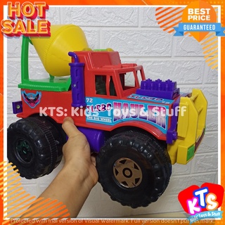 Turbo Truck Mixer Big Wheels Kids Toys Toys For Boys Toys For Baby Toys For Girls Toys For Kids