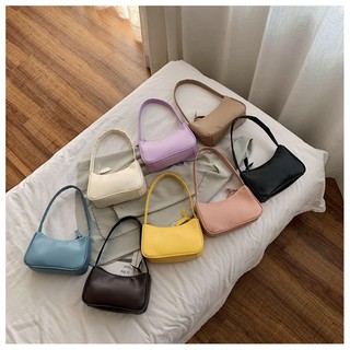 YZ Korean Fashion Shoulder Simple Elegant Cute Leather Ladies Women bag Casual Handbags Yazi 2821 (2)